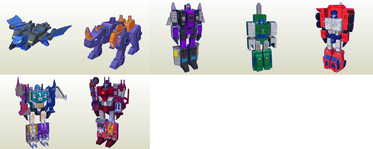 Transformers Earth Wars 64 Skins by PapercraftKing on DeviantArt