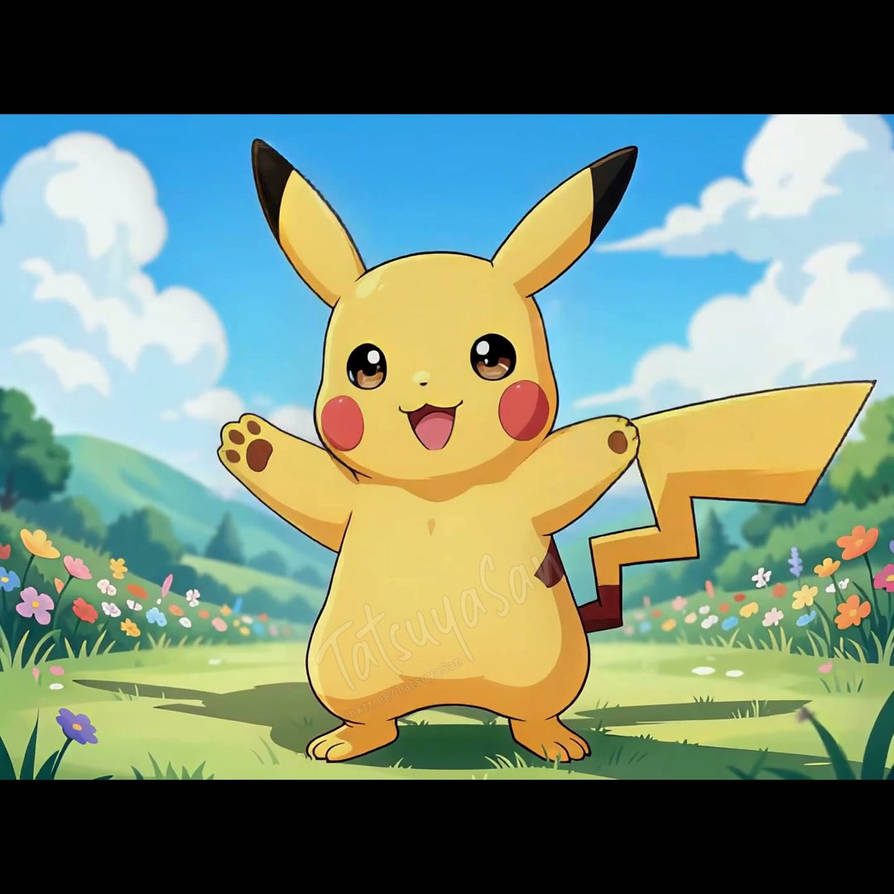 Pikachu The Animation by TatsuyaSan on DeviantArt