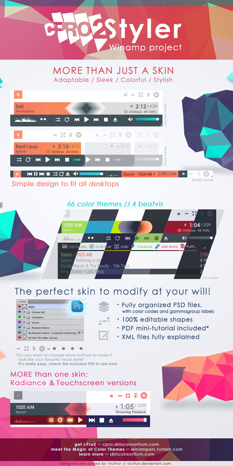 cPro2 Styler - Skin project by Victhor