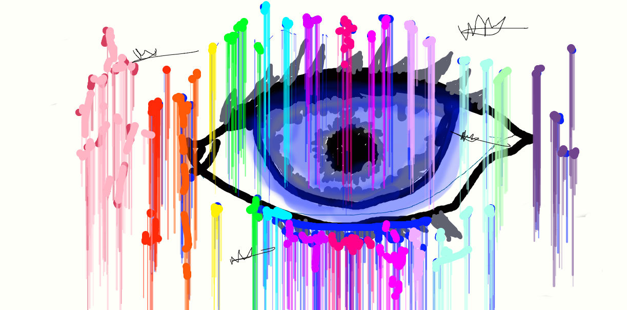rainbow eye by Skullgal64 on DeviantArt