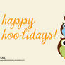 Happy Hoo-Lidays Christmas Card