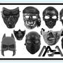 9 Terrible Skull Mask  Brushes