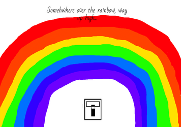 Somwhere Over the Rainbow... by Anonymous--Art