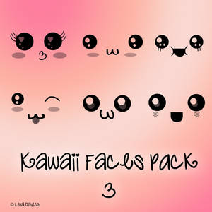 Kawaii faces 3