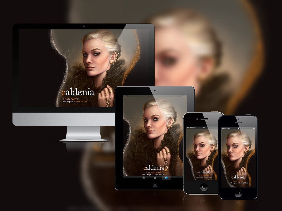 Clean Sweep - Wallpaper: Caldenia by Celtran