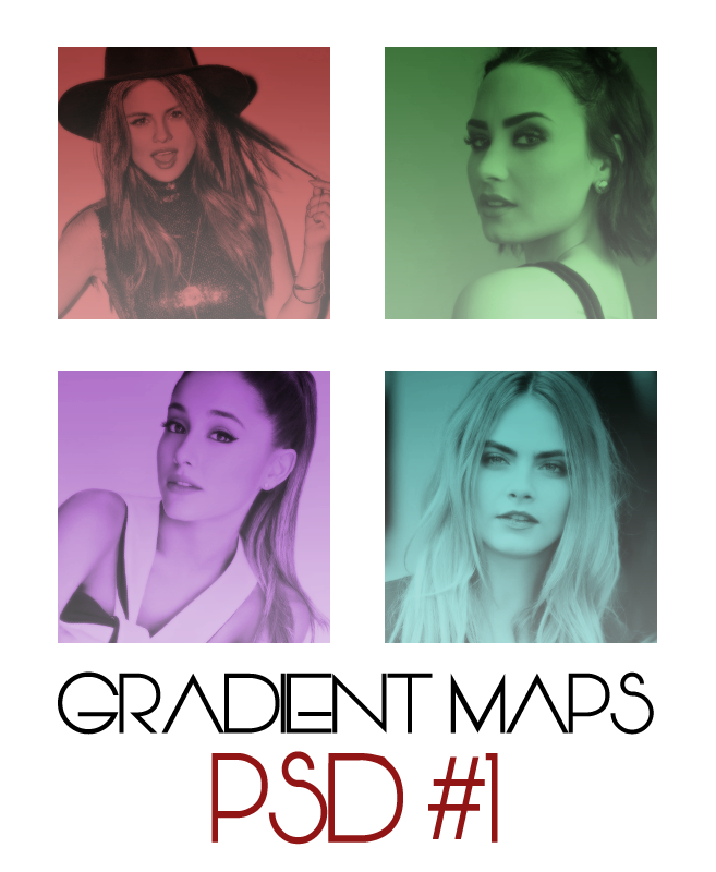 PSD #1 - Gradient Maps by BoySelenator on DeviantArt