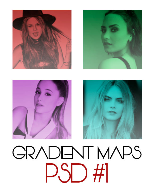 PSD #1 - Gradient Maps by BoySelenator on DeviantArt