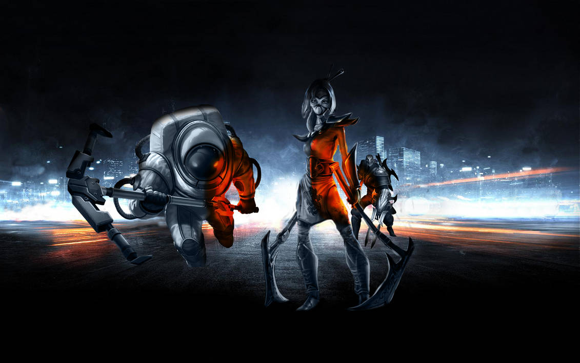 Battlefield 3 effect Akali Nautilus Zed by pol852 on DeviantArt