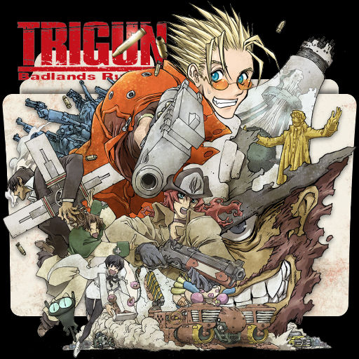 Get Wallpaper Trigun Badlands Rumble Movie V1 Folder Icon By Lordak98 On Deviantart Free