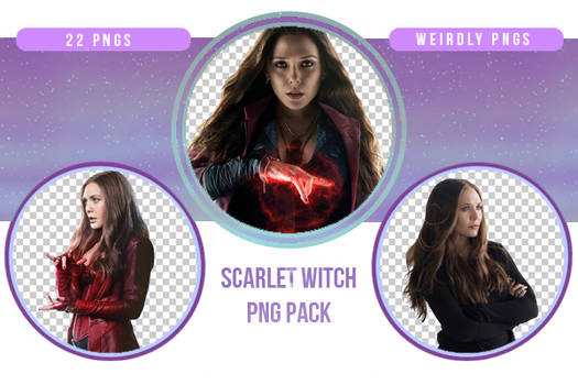 Scarlet Witch / Wanda Maximoff PNG Pack