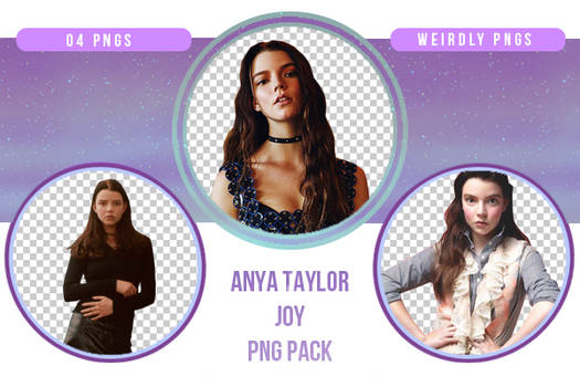 Anya Taylor Joy PNG Pack