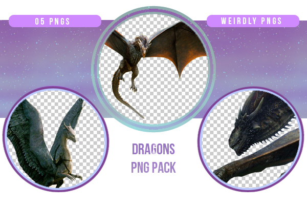 Dragons PNG Pack by Weirdly-PNGS on DeviantArt