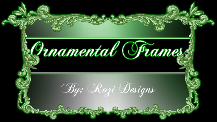 Ornamental Frames