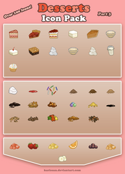 Desserts Icon Pack 3/3