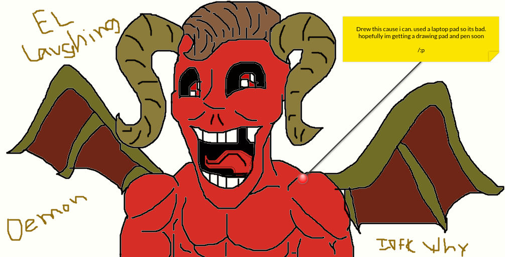 El Laughing Demon by ThatWeirdness on DeviantArt