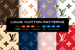Louis Vuitton Damier Black Grey Patterns Layout Wrap OG Edible