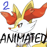 Braixen walk cycle test 2