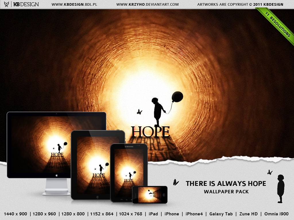 Hope Wallpaper Pack