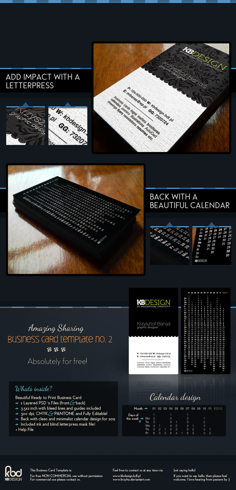 Business Card Template no.2