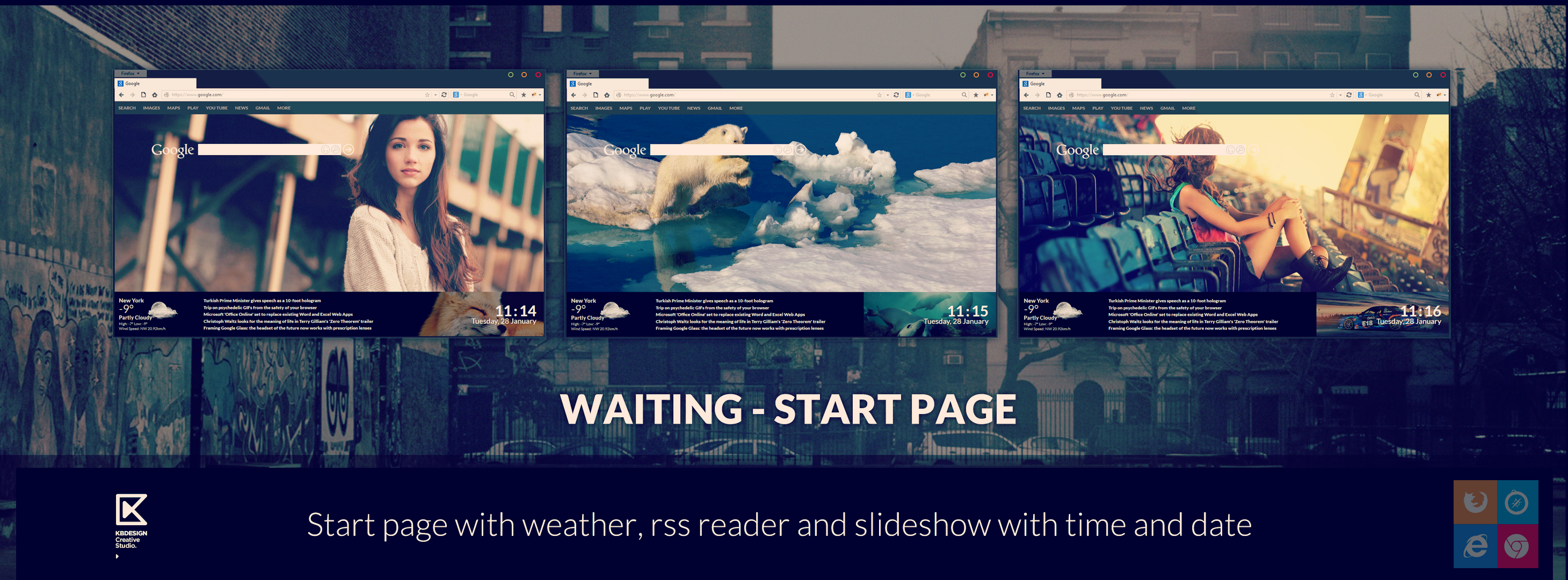 Waiting - start page