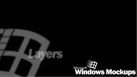 Windows Mockups Layers