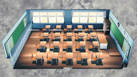 [DL] MMD School Classroom Stage