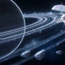 Raining on Saturn