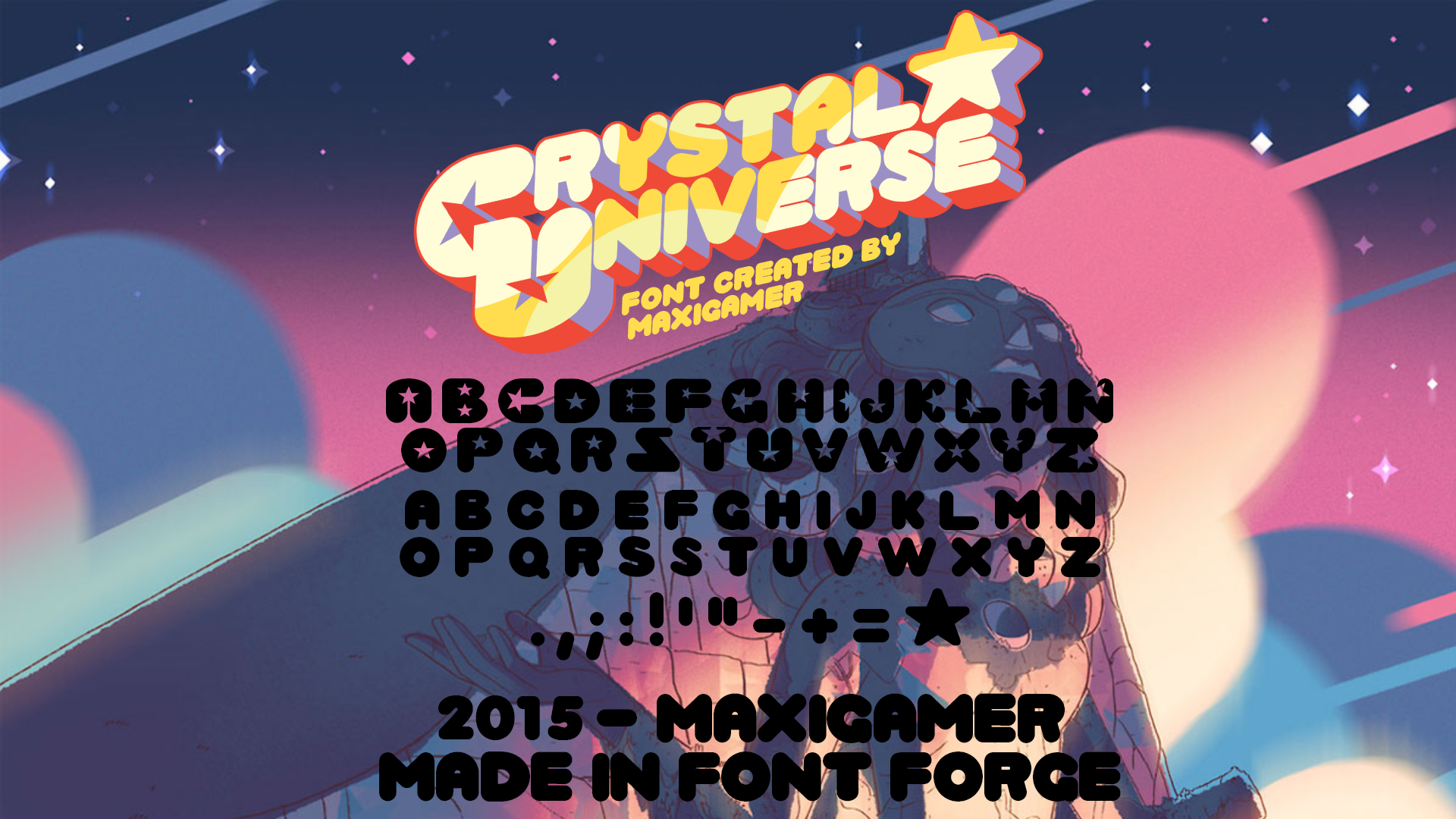 Crystal Universe FONT