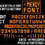 MERCY Font, the UNDERTALE font for battle buttons!