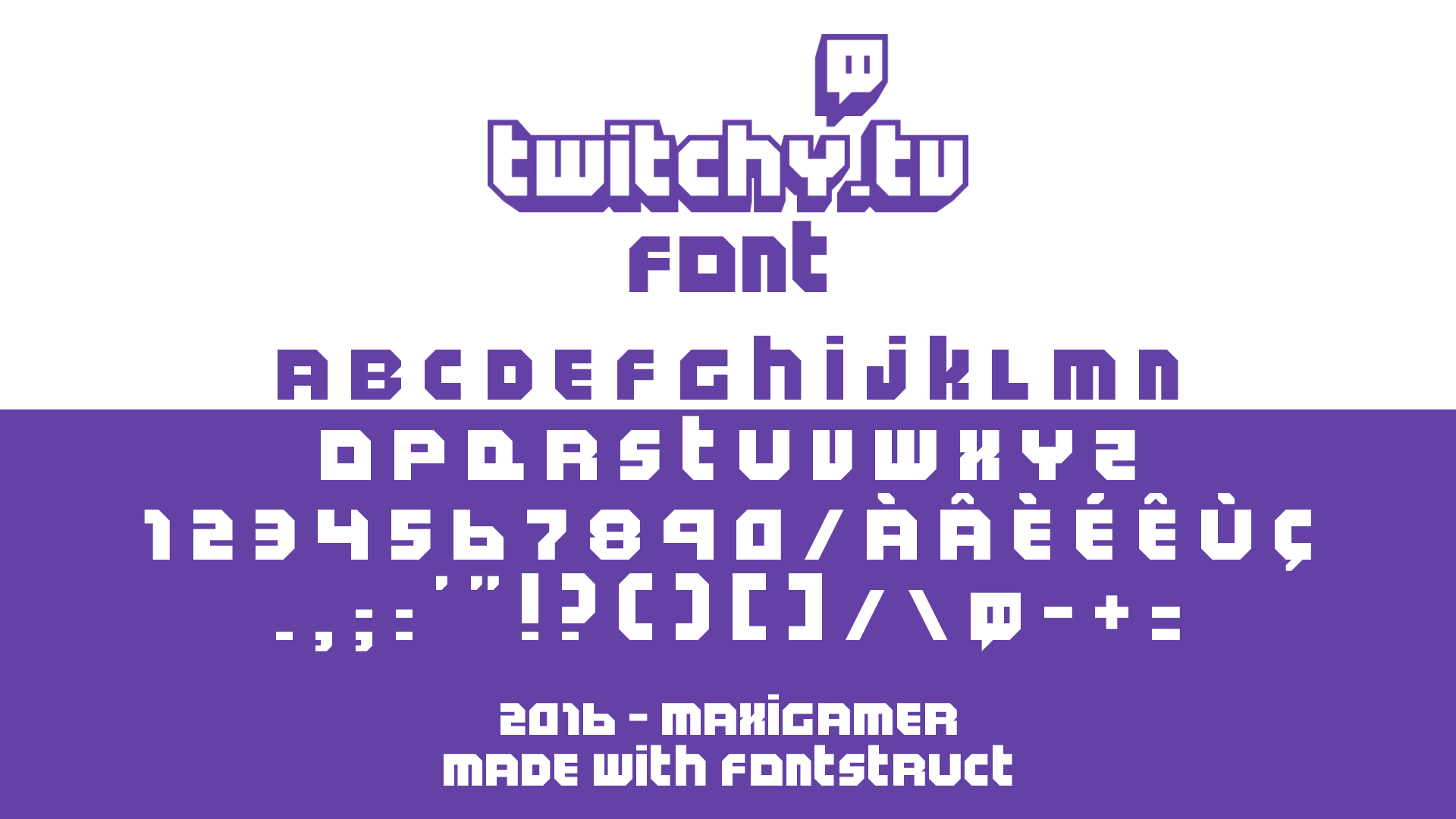 Twitchy.TV FONT