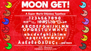 [OUTDATED] MOON GET!: A Super Mario Odyssey Font