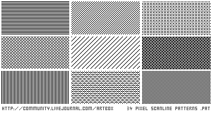 basic scanline patterns