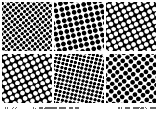 icon sized halftone brushes by mithrialxx on DeviantArt