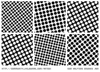 icon sized halftone brushes by mithrialxx on DeviantArt