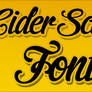 Cider Script FONT