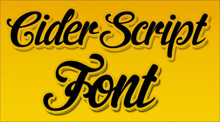 Cider Script FONT