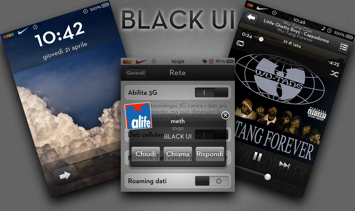 BLACKUI IOS5 ready