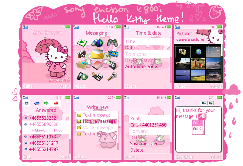 hello kitty theme.