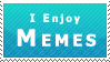 I Enjoy Memes Stamp