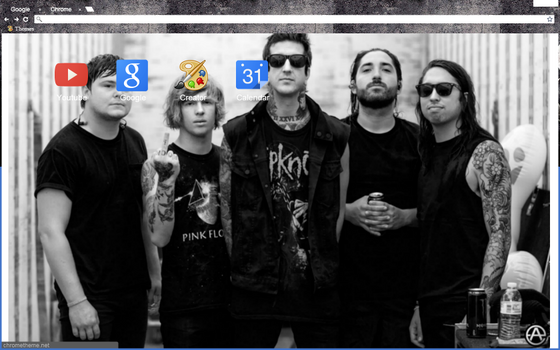 Of Mice and Men Chrome Theme