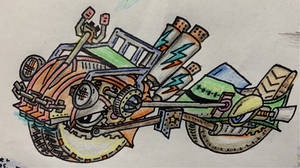 Custom Machine Air Riders Kirby Air Ride Custom Machine: Heavy Wheelie by lavahead1856 on DeviantArt