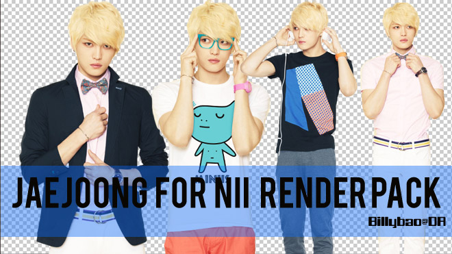 JaeJoong's render pack 2