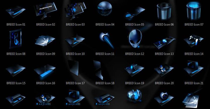 Alienware Breed Icons