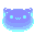 Mini Neko Blob - Blue Ghost