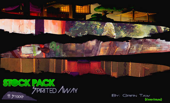 Spirited Away Pack of Stocks