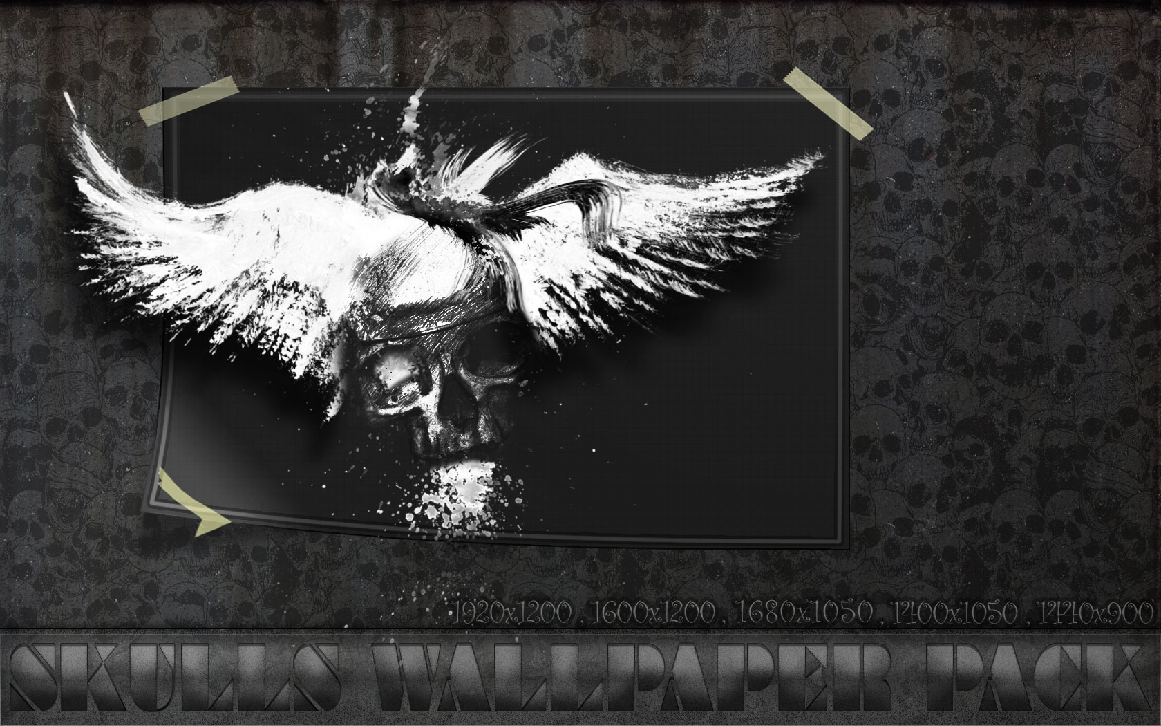 Skulls Wallpaper Pack