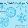 Snowflake Brush Set-Gimp
