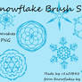 Snowflake Brush Set-PNG