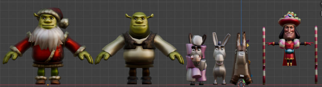 Shrek Model Kit Shrek Sugar Fever Model Pack by kyleriverswithem on DeviantArt