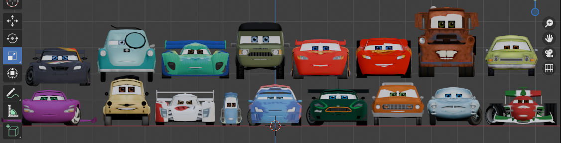 Deviantart Cars Model Pack Cars 2 3DS Model Pack by kyleriverswithem on DeviantArt